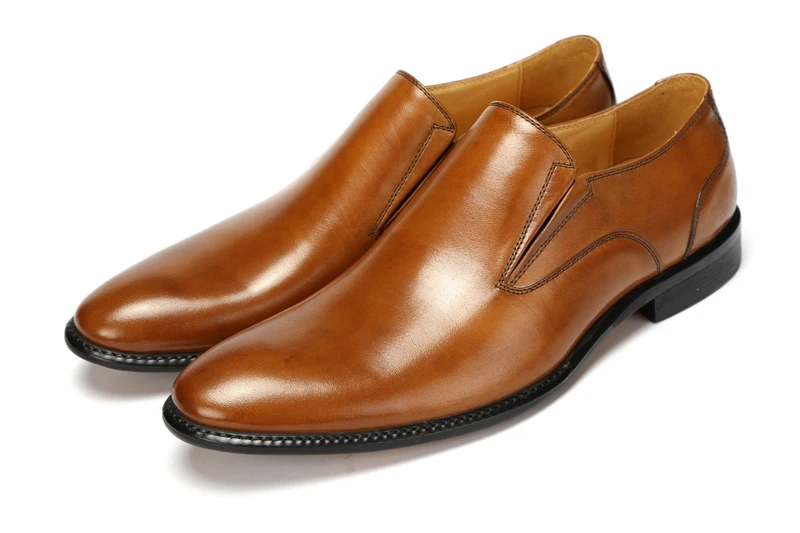 Large Size Eur46 Black Brown Tan Wedding Shoes Mens Large Size Eur46 Black Brown Tan Wedding Shoes Mens Business Genuine Leather Dress Office In Formal From On