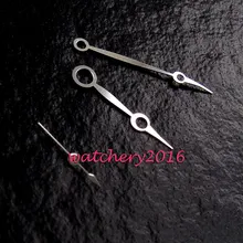 Совершенно новые серебряные часы из нержавеющей стали для ETA 6497 6498 движение часы ручной