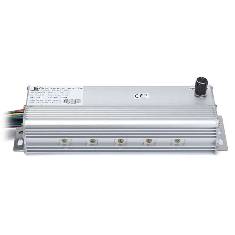 Бесщеточный контроллер двигателя для электрического велосипеда и скутера 48 В/72 в