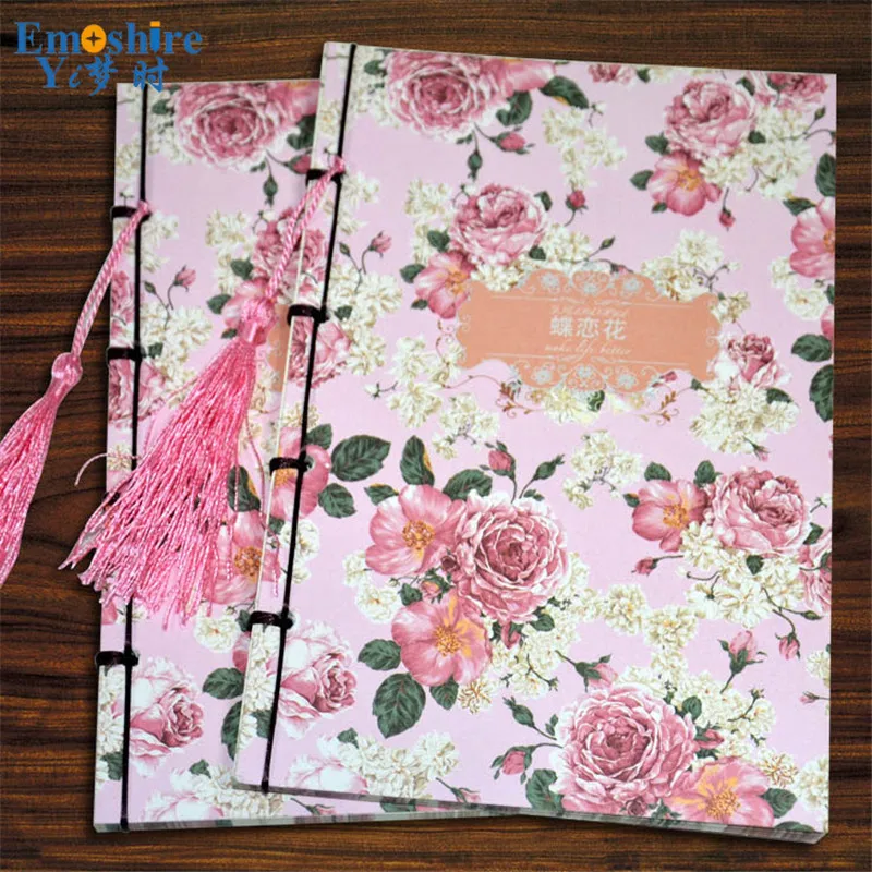 

Emoshire Notebook Thicker Fashion Chinese Notebook 80 grams Creative Book Custom Wholesale Memo Pad for School Office N063