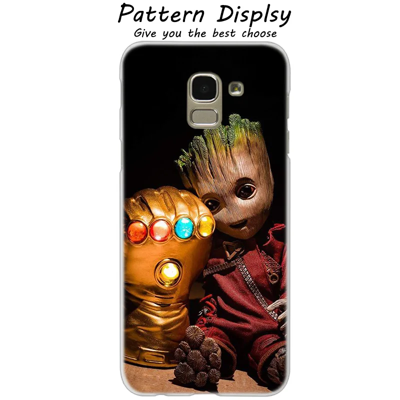 Жесткий чехол Guardians of the Galaxy Marvel для samsung Galaxy J2Pro J4 J6 J8 J3 J5 J7 2017EU Prime CORE Plus - Цвет: 06