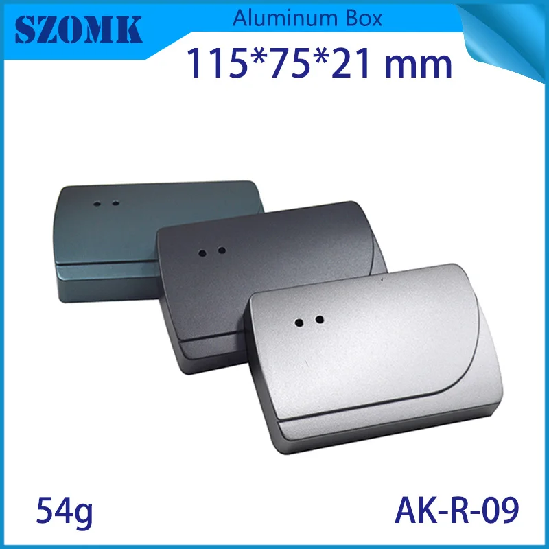 

1 piece, 115*75*21mm szomk hot sales plastic enclosure for electronics instrument junction housing outdoor access control box