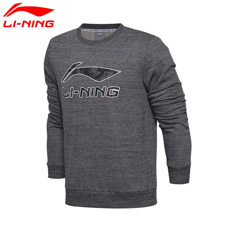 

Li-Ning Po Knit Top Men Sweaters Comfortable Regular Fit Cotton Polyester Li Ning Sweaters Li Ning Sports Jacket AWDM353
