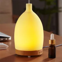 Ваза Форма силиконовый ароматерапия диффузор мини домашний ароматический увлажнитель со светодиодной подсветкой