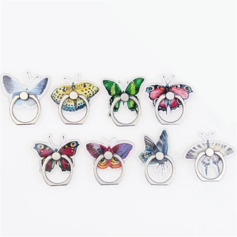 

Universal Stent Mobile Phone Holder Stand Butterfly Finger Ring Magnetic For Cell Smart Phone Stand holder for iphone XS MAX 8