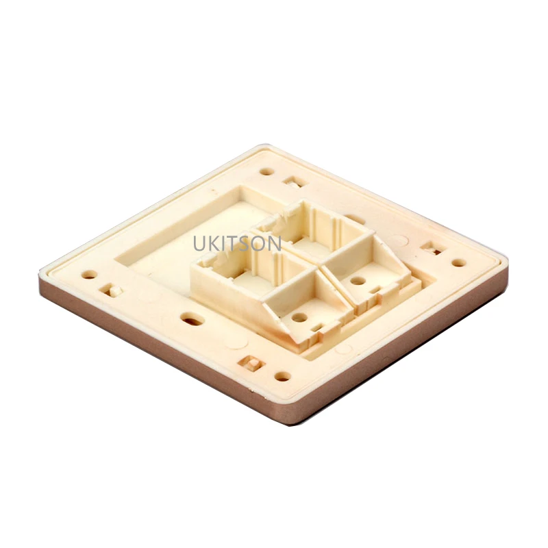 Golden Color 2 Ports Wall panel pic 2