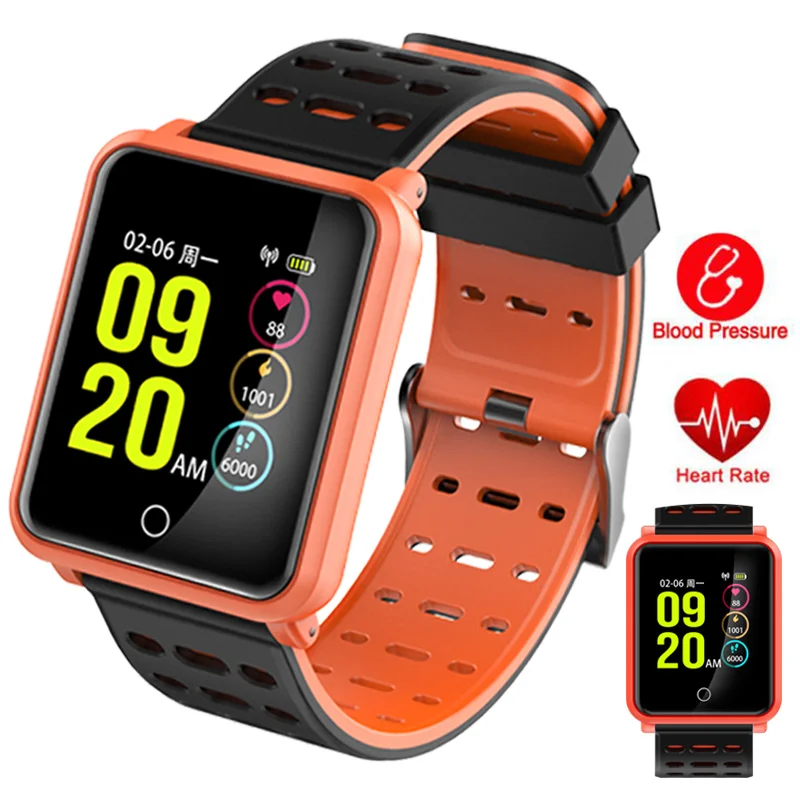 

Heart Rate Monitor Multi-function Smart Bracelet Watch Sport LED Touch Smart Watches Pedometer Alarm Clock Function for Android