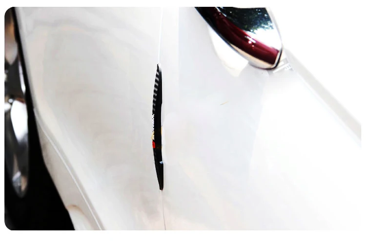 4 шт. новые резиновые двери автомобиля против царапин протектор бампер для всех транспортных средств