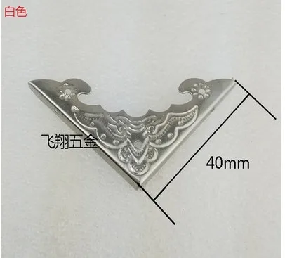 Аксессуары угловой кронштейн 40 мм с запахом деревянный корпус углу защиты угол никелированная угол