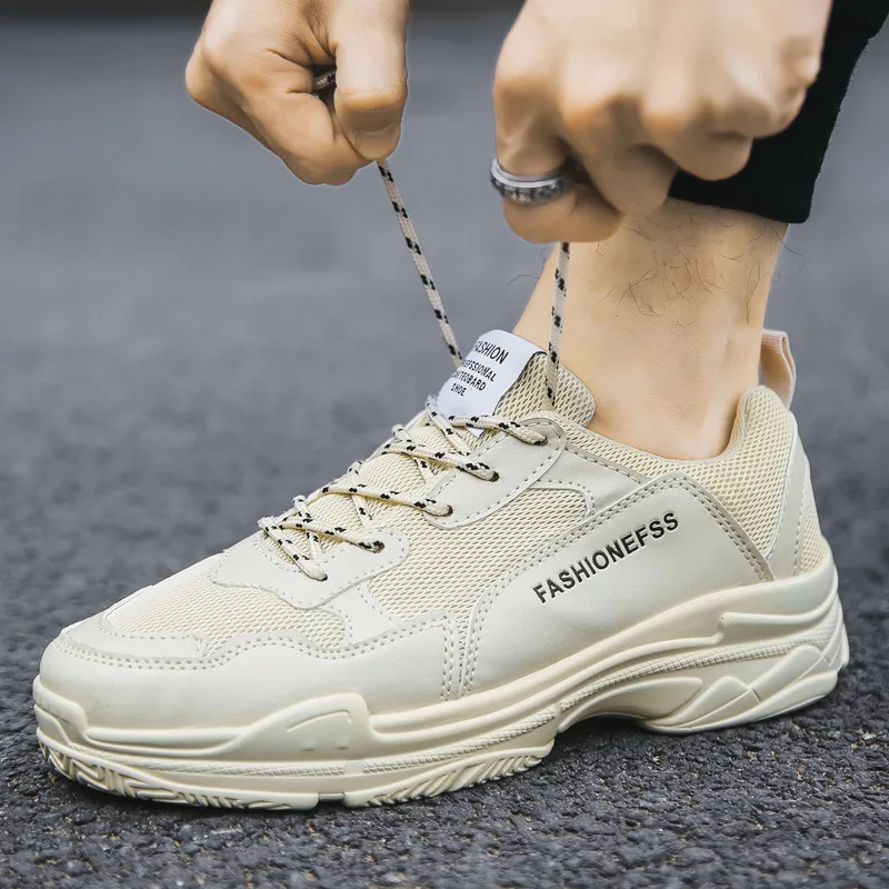 2019 Male All-match Casual Shoes Sneakers Men Man Motion Leisure Time Dad Small White Shoes Ins White Shoes Zapatos De Hombre 2019 Male All-match Casual Shoes Sneakers Men Man Motion Leisure Time Dad Small White Shoes Ins White Shoes Zapatos De Hombre