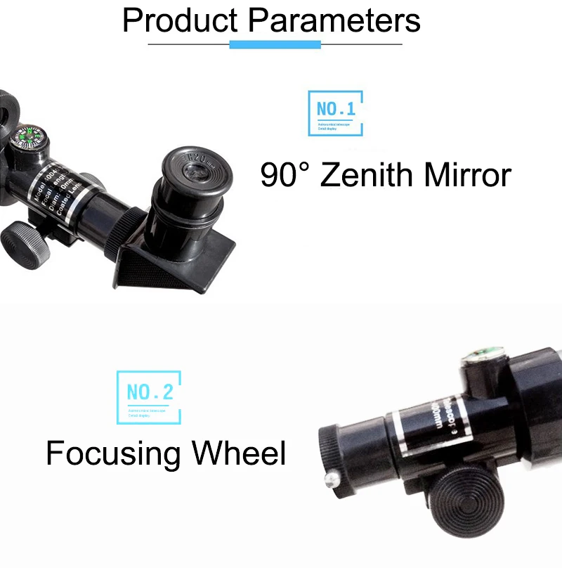 HD 32X рефракционный астрономический телескоп с Finderscope F40040 монокулярный рефрактор телескоп для студентов детей начинающих использования