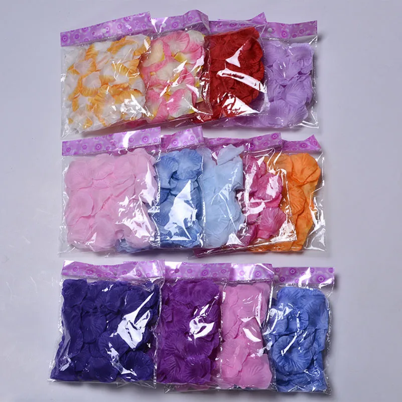 Simulation rose petals wedding flowers -scattered packing -2
