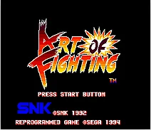 Art of Fighting 16 bit MD игровая карта для sega Mega Drive для Genesis