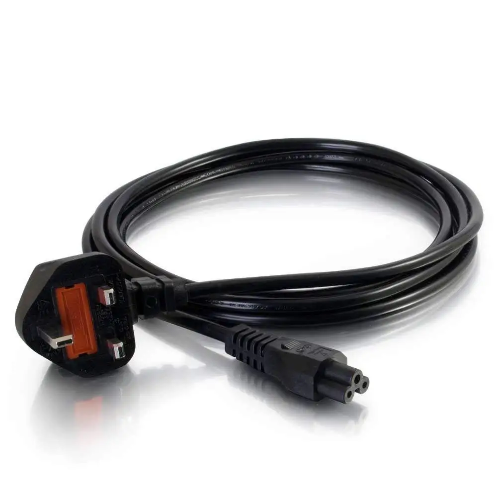 Xinkaite AC/DC Power cord, IEC 60320 C5/C6 AC Power Cable, 1.5M/4.9FT