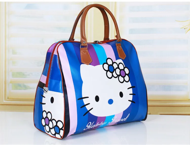 Новая Большая Ручная сумка Hello kitty с плечевым ремнем, чистая XW-1042