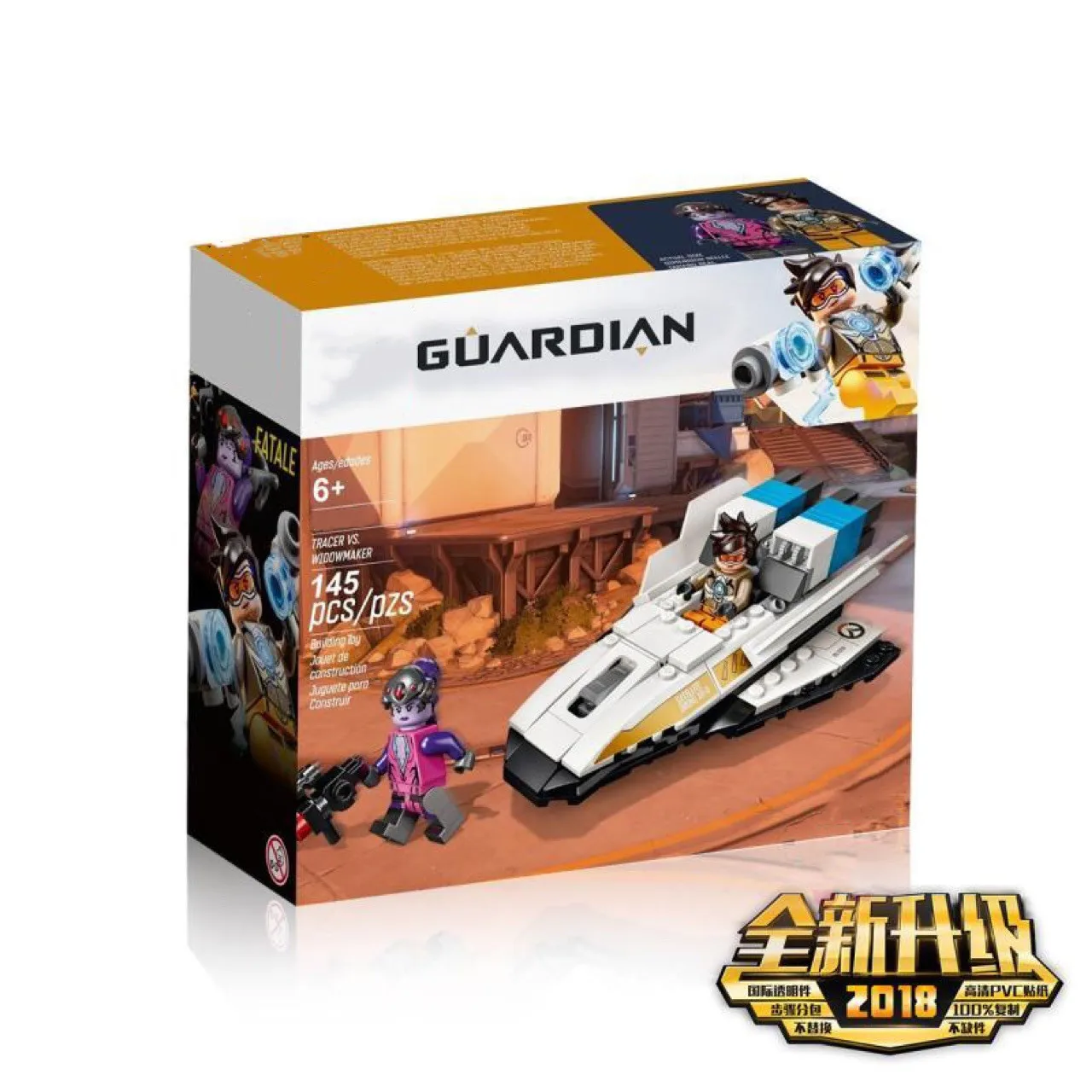 

2019 145pcs 470pcs Compatible with Overwatching Games Dorado Showdown D.Va & Reinhardt Building Blocks Bricks Educational Toys