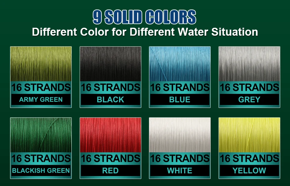 multifilament braided fishing line 2000M (5)