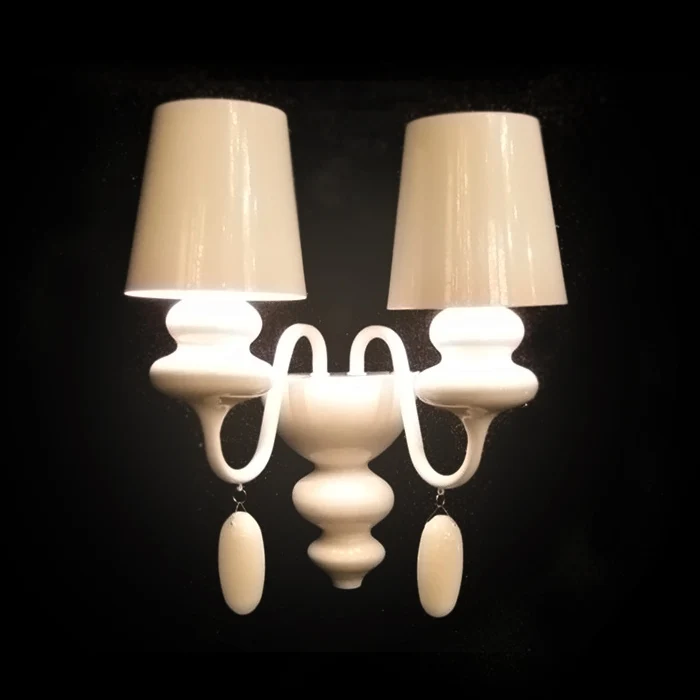 

Simple Artistic Modern LED Wall Lamp With 2 Lights Fixtures For Home Lighting ,Arandelas de Parede