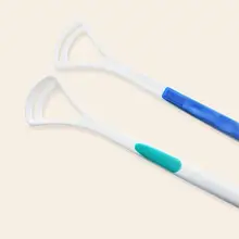 Новое поступление 2 шт очиститель языка Премиум скребки для языка практичный скребок для ухода за полостью рта