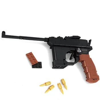 

145pcs Mauser Plastic Building Blocks Assembled Children's Educational Toys compatible lego building bricks
