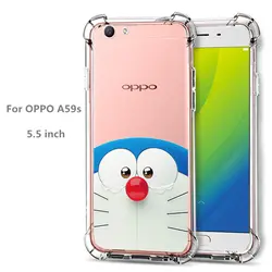 Для OPPO A59s Роскошные простых случаях гриль Для женщин женские мягкие силиконовые чехлы чехол и сумка Мобильный телефон оболочки защитный