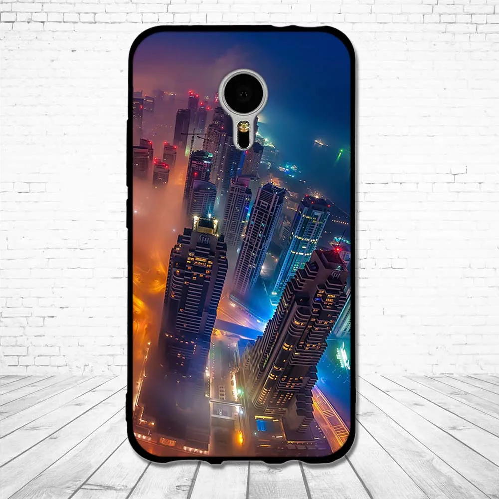 Мягкий силиконовый чехол для Meizu MX5 M575M M575U 5 дюймов задней панели телефона из ТПУ с