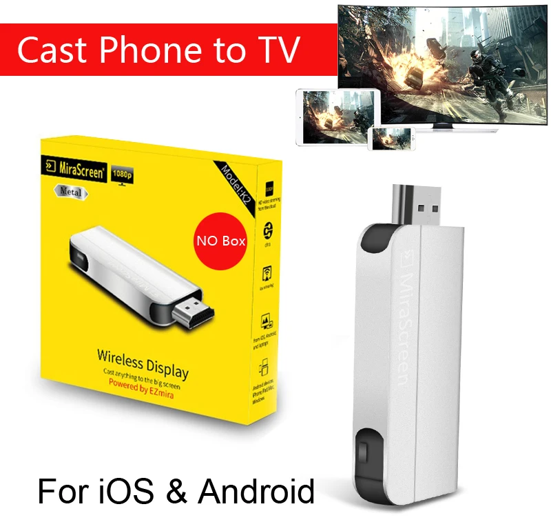 

Wireless Wifi Adapter iOS Android Smart HDMI Video Dongle Receiver DLNA Airplay Miracast For iPhone X 5 6 7 8 Plus Phone to TV