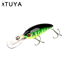 TUYA Crank Bait воблеры рыболовная приманка гольян Crankbait искусственная жесткая приманка форель Щука бас рыболовные чудаки 10 см 14 г