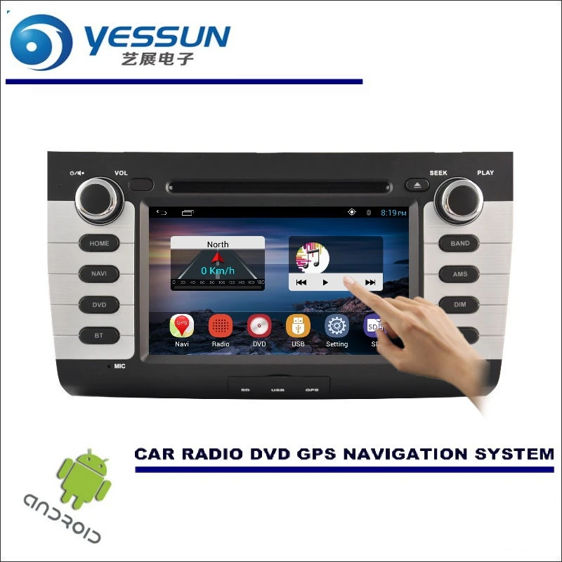 

YESSUN For Suzuki Swift 2004~2010 - Car DVD Player GPS Navi Navigation Android System Radio Stereo Audio Video Multimedia