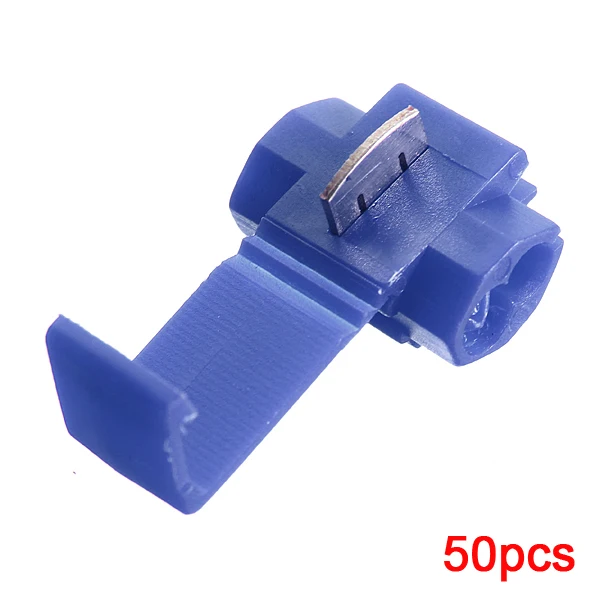 50pcs Quick Splice Connectors - Blue