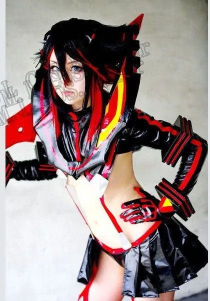 Высококачественный Kill la Kill Ryuko Matoi Kamui Senketsu Ver. Косплэй костюм из искусственной кожи