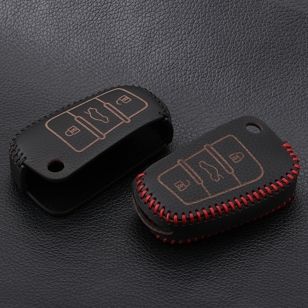 

Handwork leather cover wallet pocket for Audi a4 b6 a3 a6 c5 q7 A1 A5 A7 A8 Q5 R8 TT S5 S6 S7 S8 SQ5 flip key remote protector