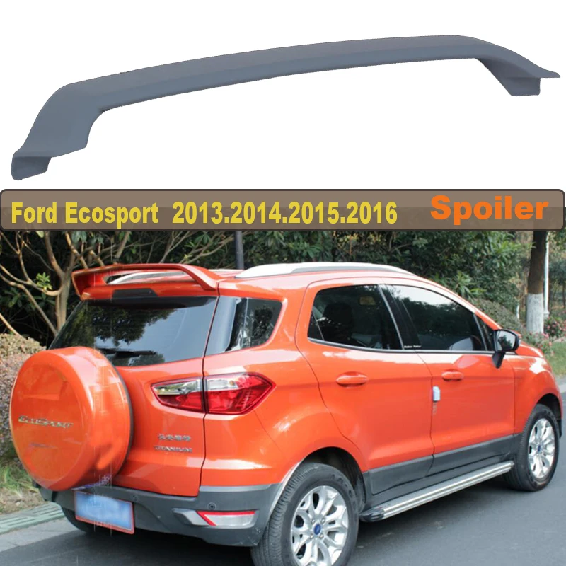 

Spoiler For Ford Ecosport 2013.2014.2015.2016.2017 High Quality Brand New ABS Gray Primer Rear Wing Spoilers