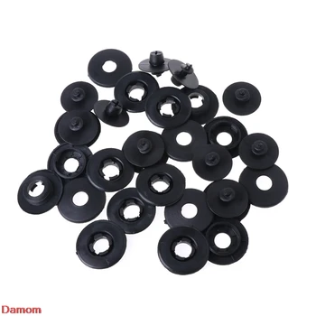 

10x Auto Fastener Floor Mat Fixed Clip For VW Golf 6 Passat CC Tiguan New Touran