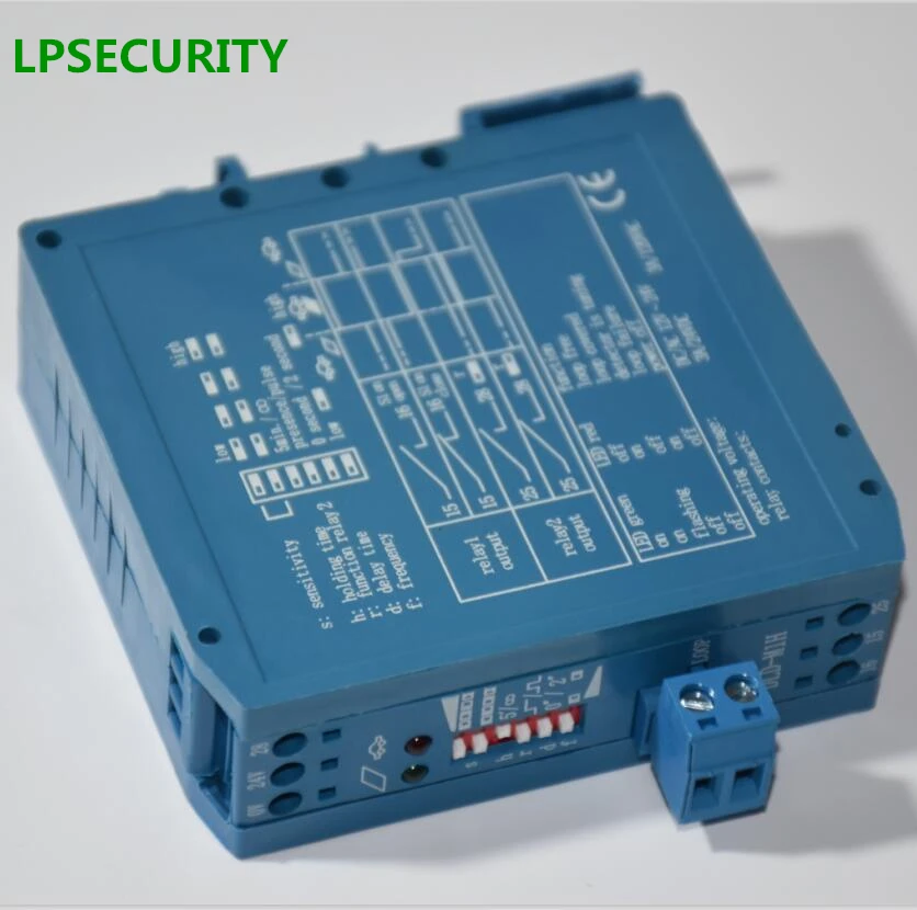 LPSECURITY 12V to 24V car Access control magnetic sensor/safety loop detectors for FAAC GUNNEBO MAG BFT CAME NICE gate barrier 5pcs lot loop detectors 12v 24vdc vehicle car detection device for automatic exit gate