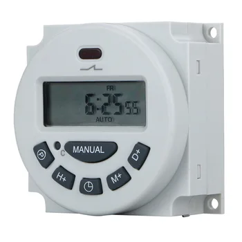 

Time switch Microcomputer LCD Digital 12V Programmable Timer /Hour/Minute Count For Home Built-in Rechargeable Battery