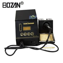 BOZAN Завод 90 Вт 942A Регулируемая температура паяльная станция 110 В/220 в антистатический паяльник ручка электронный сварочный Утюг