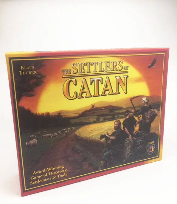 

Catan The Settlers of Catan English Version Chess Game Board Game Table Card Game