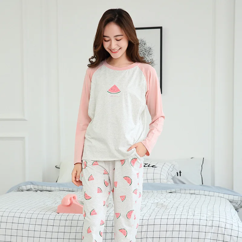 

Leisure Lactation Pajamas Postpartum Lactation clothes for maternity clothes maternity home clothes