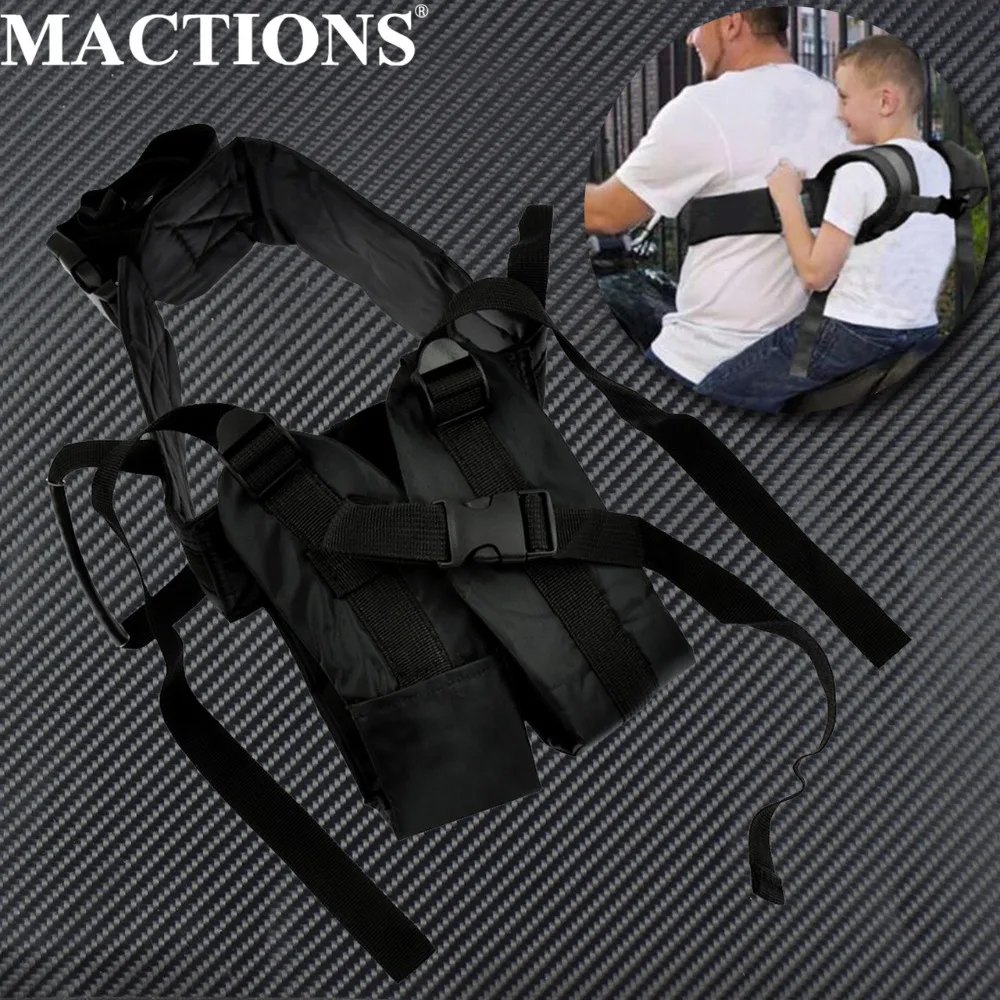 Motorcycle Safety Belt Adjustable Electric Vehicle Safe Strap Carrier