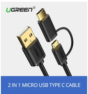 Ugreen OTG кабель Micro USB OTG адаптер для samsung Galaxy XIAOMI HUAWEI Micro USB OTG Android планшет кабель для мобильного телефона OTG USB