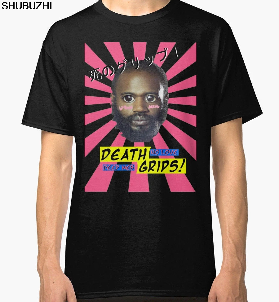 

Design T Shirt Short Sleeve Printing O-Neck Mens Death Grips No Love Desu Web Men's Black Tees Shirt Clothing Shirt sbz1172