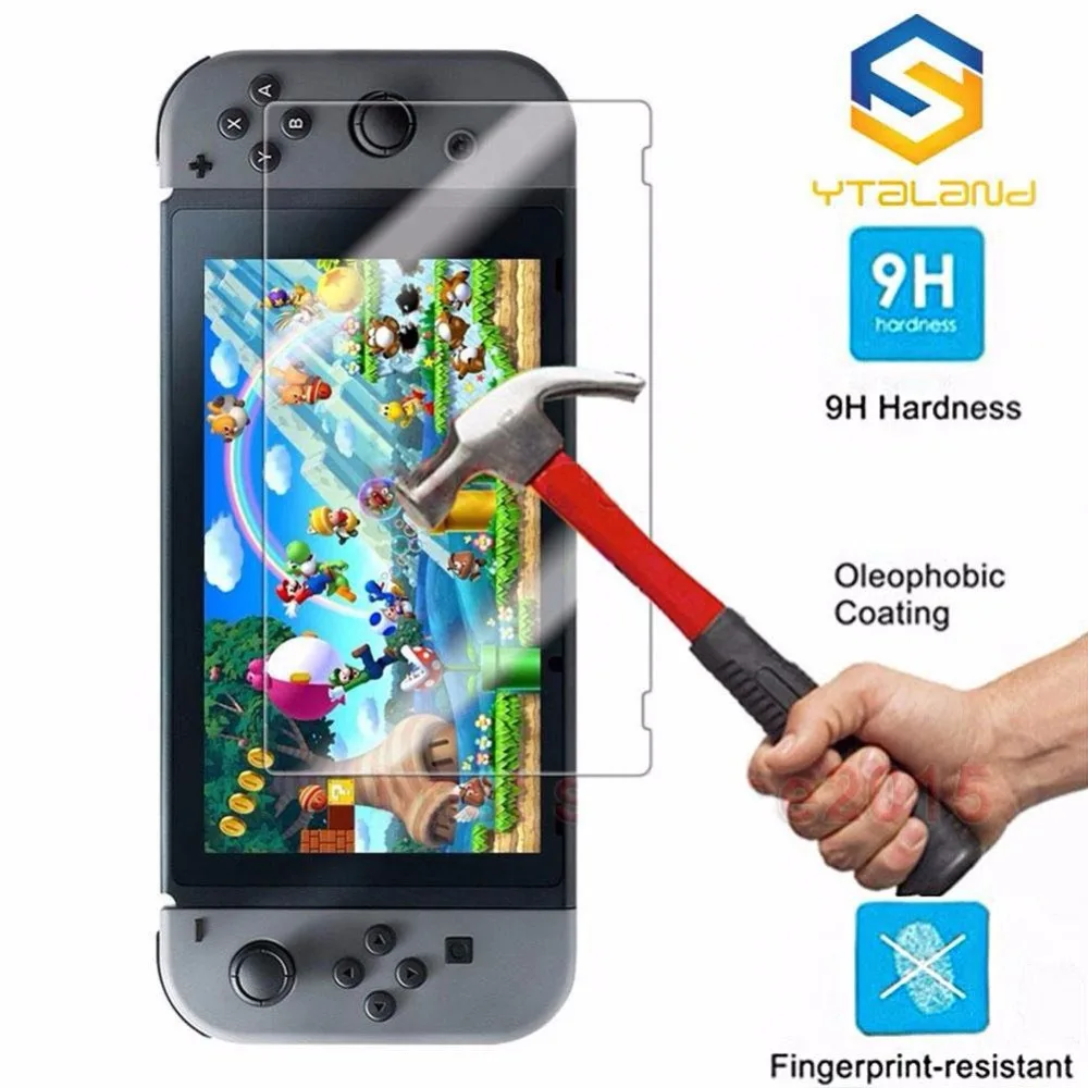 amzdeal Premium Film Screen Protector Anti Scratch for Nintendo Switch font b Video b font font