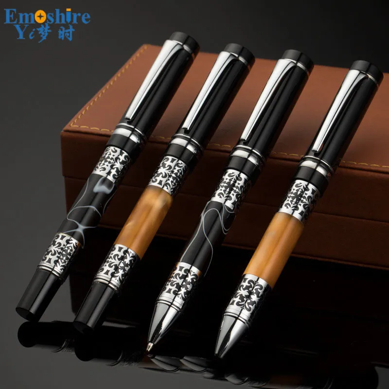 Quente de Metal de Luxo Esferográfica de Moda Design da Caneta Venda Criativo Caneta Esferográfica Escritório Escola Suprimentos Escrita P498 1 Pcs 3 da Caneta Esferográfica Escritório Escola Suprimentos Escrita P498