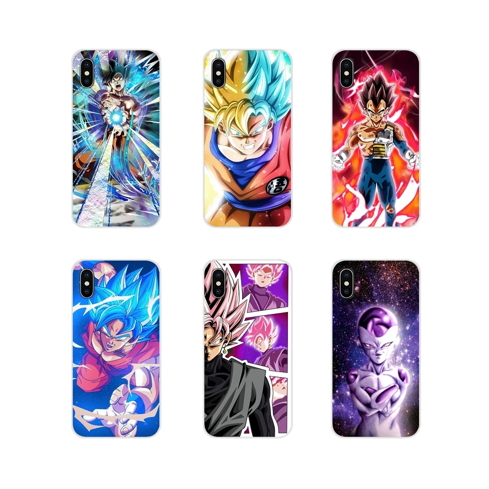 Силиконовый чехол Ultra Instinct Vegeta vs son goku для Apple iPhone X XR XS MAX 4 4S 5 5S 5C SE 6 6S 7 8 Plus ipod touch |