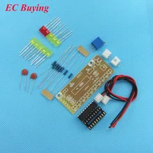 10Pcs LM3915 10 segment Audio Level Indicator LED Module Kit Parts Fun DIY Kit Electronic Production Suite Trousse DC 9V – 12V