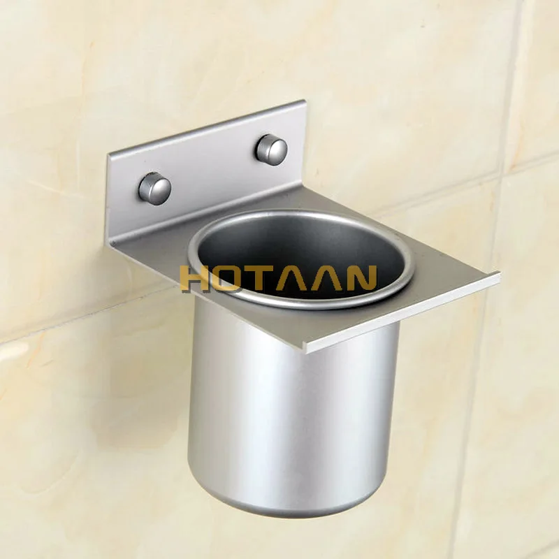 Держатель для туалетной щетки, прочная Строительная основа с окислительным покрытием+ алюминиевая чашка, аксессуары для ванной комнаты YT-2202