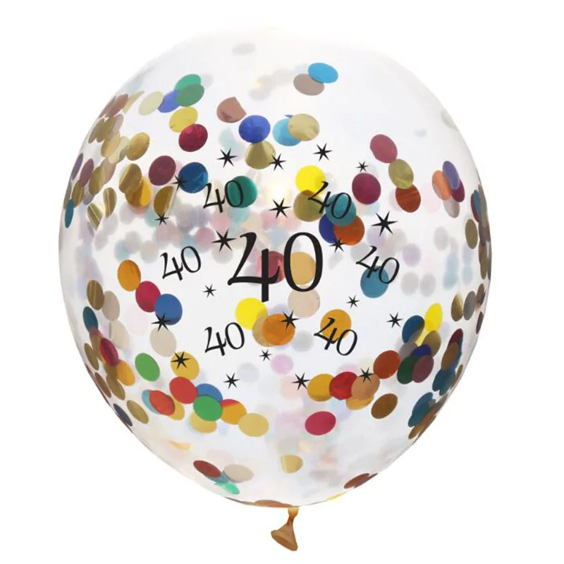 30, 40, 50, 60, 70, 80 лет, воздушные шары для дня рождения, украшения для дня рождения, для взрослых, для юбилея, шары S1YN
