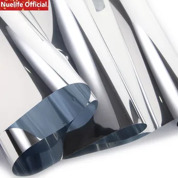 

cheap Silver Building Insulation Film Glass Film Sun Room Window Sunscreen Sun Office Office Home Glass Film