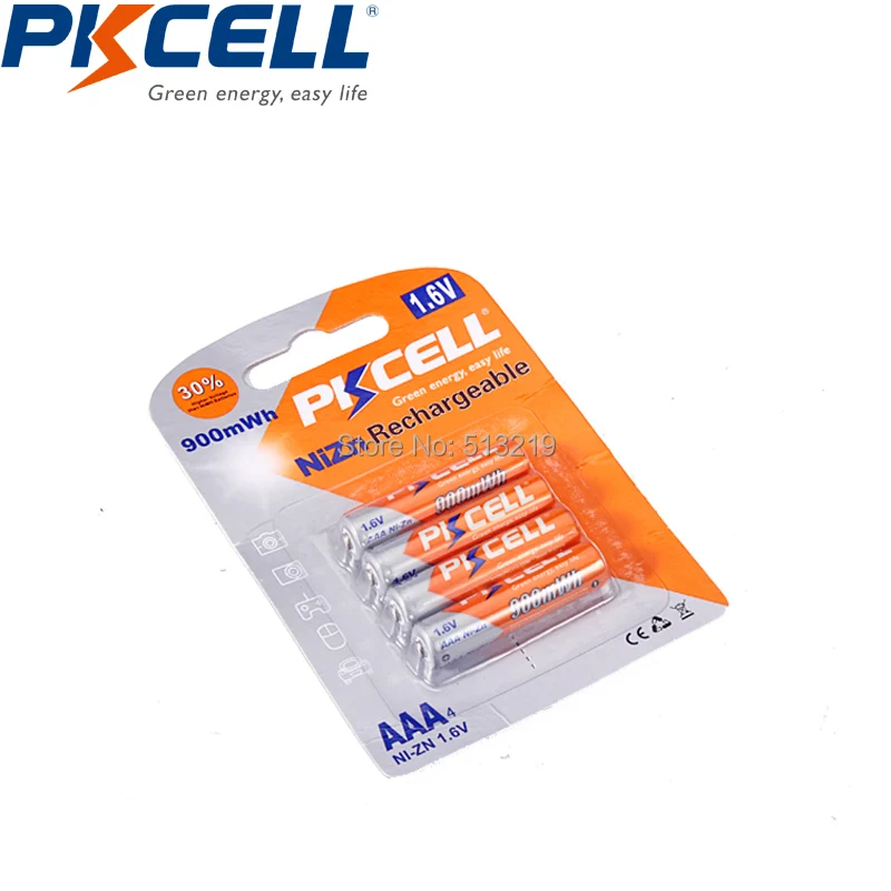 Аккумуляторы PKCELL AAA 1 6 МВт/ч в 8 шт.|rechargeable battery|battery packaaa 1.6v |